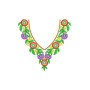 Girls Neck Embroidery Design 2014