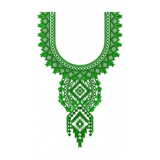 8439 Neck Embroidery Design