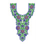 8442 Neck Embroidery Design