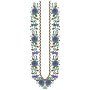 8655 Neck Embroidery Design