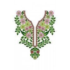 8730 Neck Embroidery Design