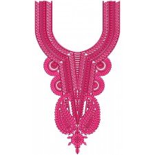 8861 Neck Embbrooidery Design