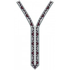 9335 Neck Embroidery Design
