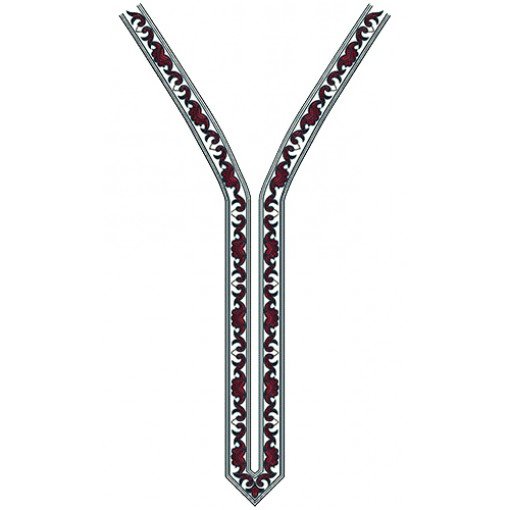 9335 Neck Embroidery Design