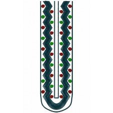 9336 Neck Embroidery Design