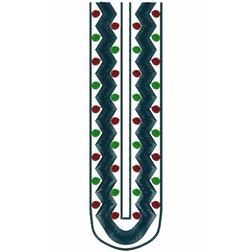 9336 Neck Embroidery Design