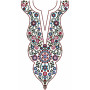 9429 Neck Embroidery Design