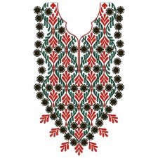 9430 Neck Embroidery Design