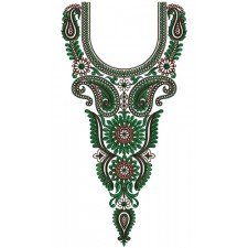 9548 Neck Embroidery Design