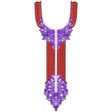 9628 Neck Embroidery Design