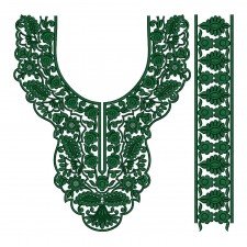 9738 Neck Embroidery Design 9738 Neck Embroidery Design