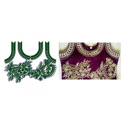 9765 Neck Embroidery Design 9765 Neck Embroidery Design