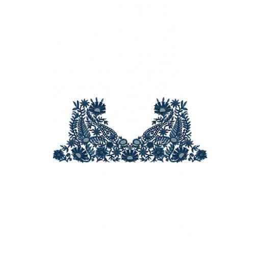 9840 Neck Embroidery Design