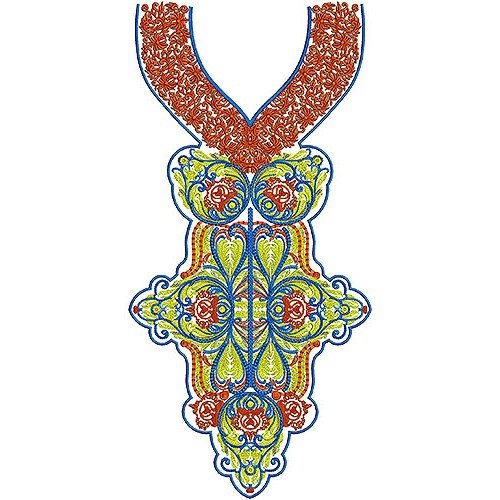 Latest Long Neck Arabic Designs For Embroidery