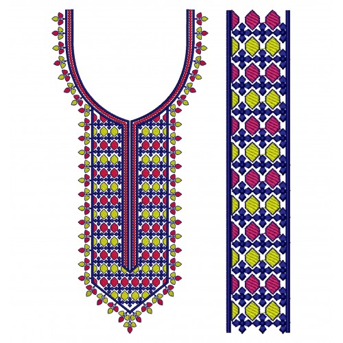 Arabic Design Digital Embroidery