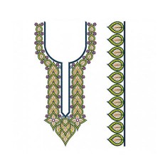 Beautiful Machine embroidery Neck Beautiful Machine embroidery Neck