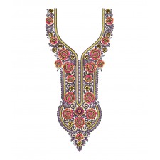 Burka Embroidery Design