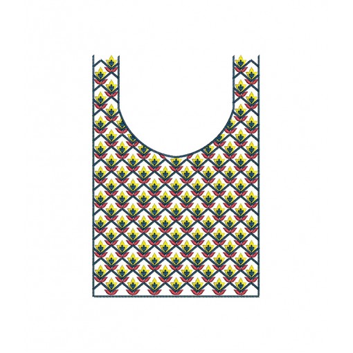 Cotton Nighty Square Embroidery Neck