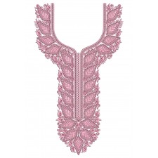 Dainty Style Neck Embroidery Design 25321