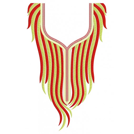 Dress Embroidery Neck Pattern