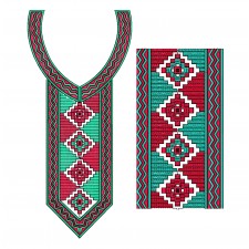 Elegant Embroidery Neck Design Elegant Embroidery Neck Design