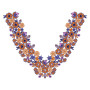 Exquisite Arabic Neckline Embroidery Design