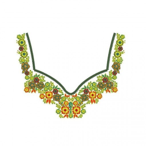 Stunning Arabic Embroidery Neck Design Stunning Arabic Embroidery Neck Design