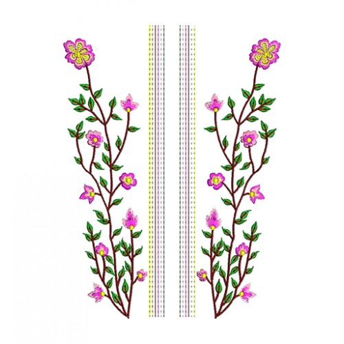 Embroidery Dress Neck Pattern