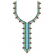 Embroidery For Neckline