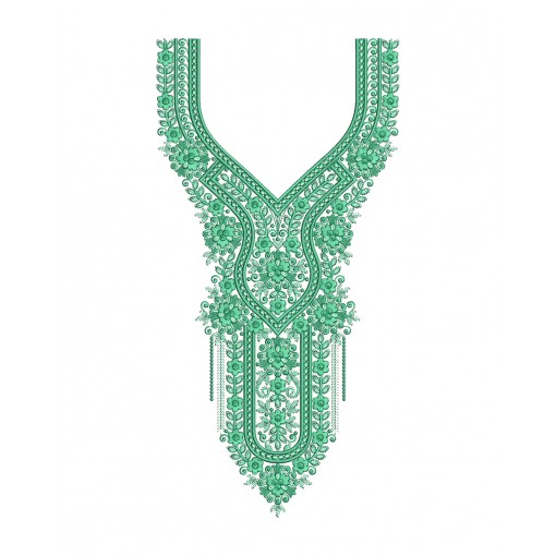 Machine Embroidery Design For Salwar Kameez
