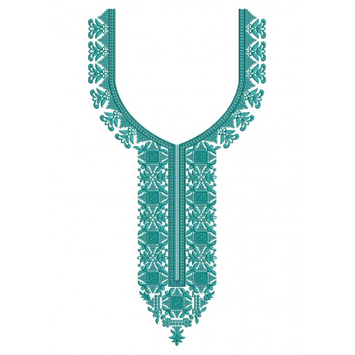 Embroidery Neck Design Pattern