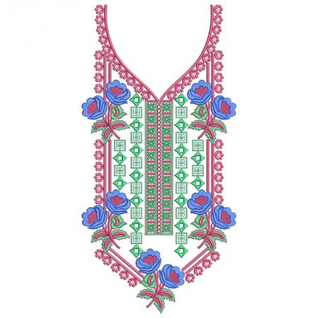 Embroidery Design For Burqa