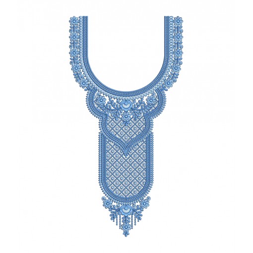 Embroidery Pattern For Kurti