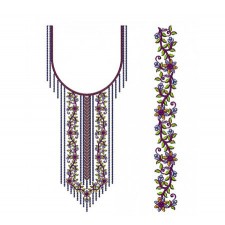 Embroidery Neck Pattern Embroidery Neck Pattern