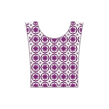 Embroidery Square Neck For Kurti Tunic