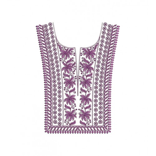 Embroidery Square Neck For Maxi Dress