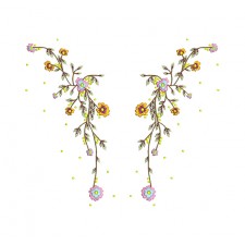 Embroidery Tunic Neck Design