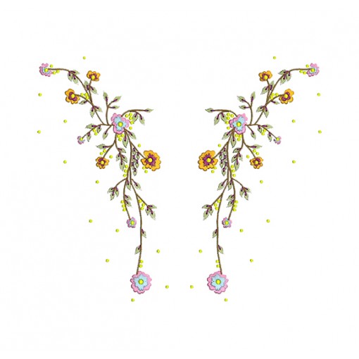 Embroidery Tunic Neck Design
