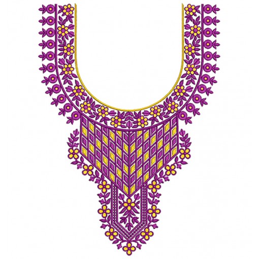latest Embroidery Designs For Kurtis