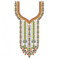 Fancy Embroidery Gala Design