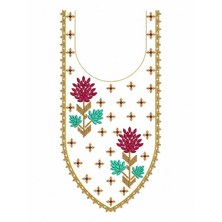 Fancy Tunic Embroidery Design