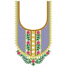 Embroidery Design For Suits Neck
