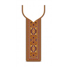 Inidan Traditional Embroidery Neck