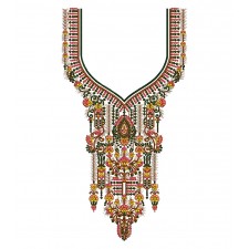 Irani Kaftan Neck Embroidery