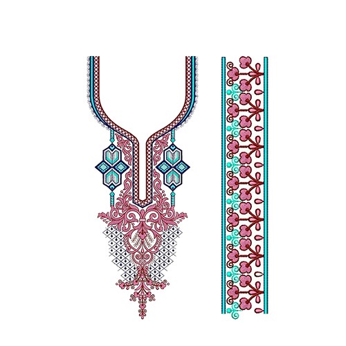 Jalabiya Arabic Dress Neck Design