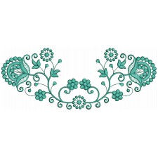 Kids Neck Embroidery Machine Design 25893