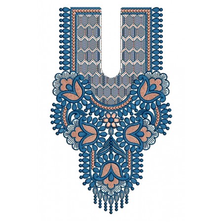 Kurta Embroidery Design 25395