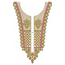 Kurta Patti Neck Embroidery