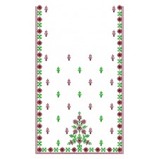 Kurti Square Neck Embroidery Design