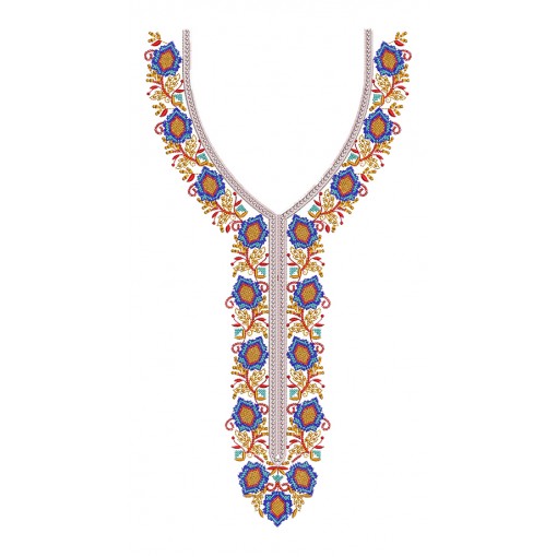 Latest Embroidery Gala Design In Cross Stitch